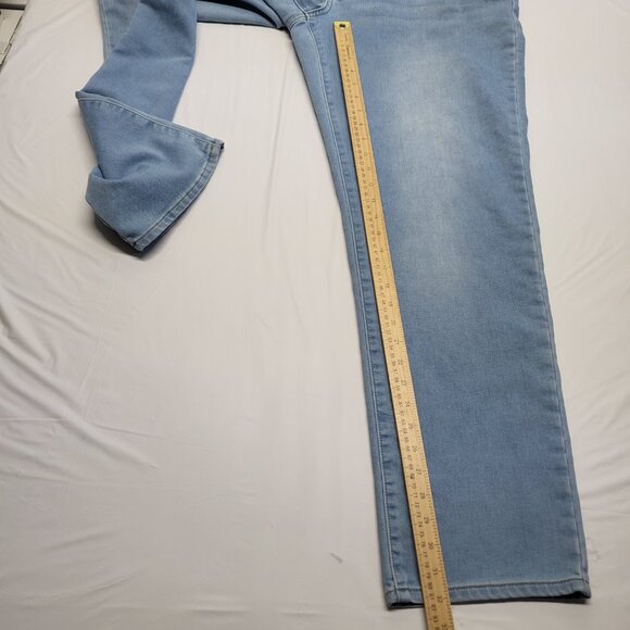 32 Degrees Cool Sweatpants Jeans Mens 40 X 32 Stretch Straight Leg Blue - Picture 12 of 16